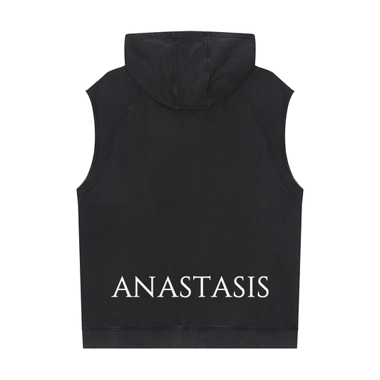 Faded ANASTASIS Sleeveless Hoodie