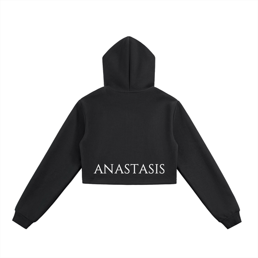 Essential Cropped Zip-Up ANASTASIS Hoodie