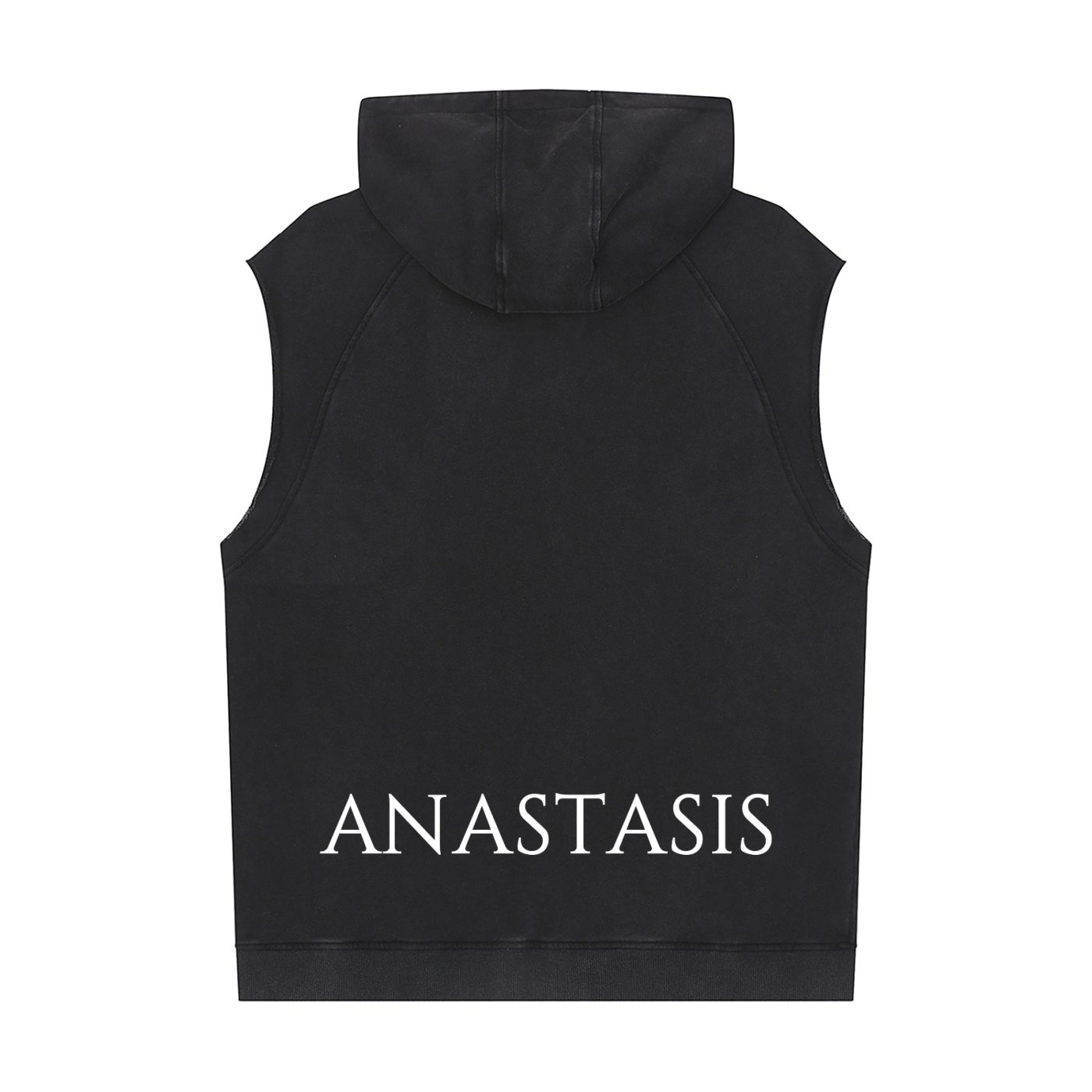 Faded ANASTASIS Sleeveless Hoodie