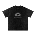 Black Faded ANASTASIS Tee