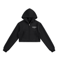 Essential Cropped Zip-Up ANASTASIS Hoodie