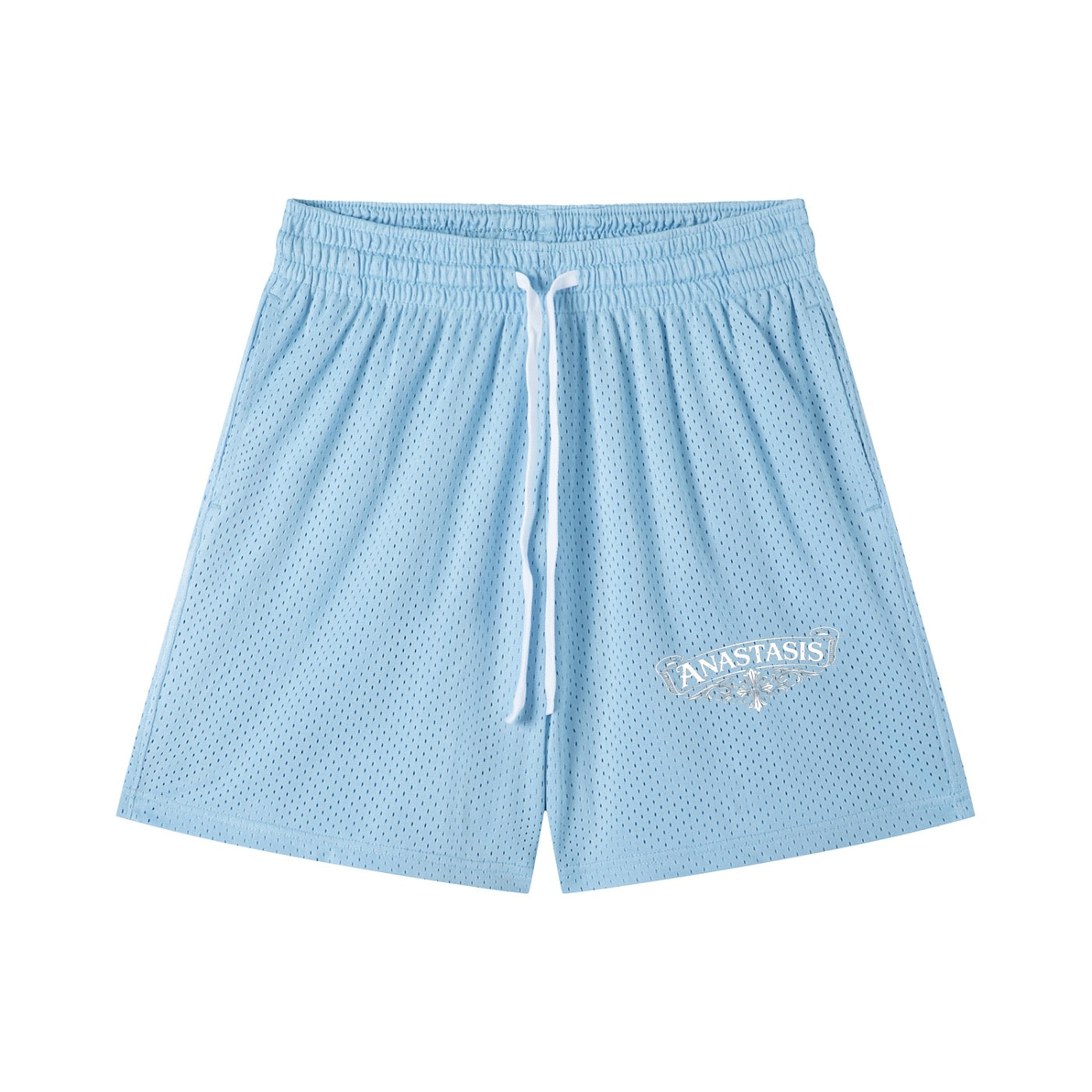 Baby Blue Mesh Shorts