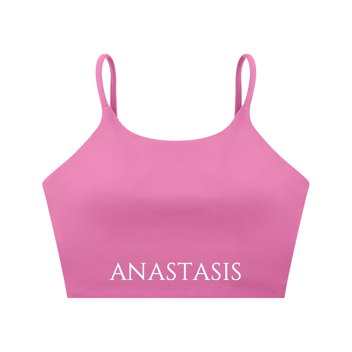 Pink Sports Bra