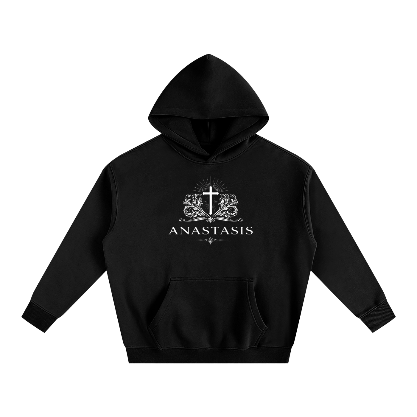 Black ANASTASIS Hoodie