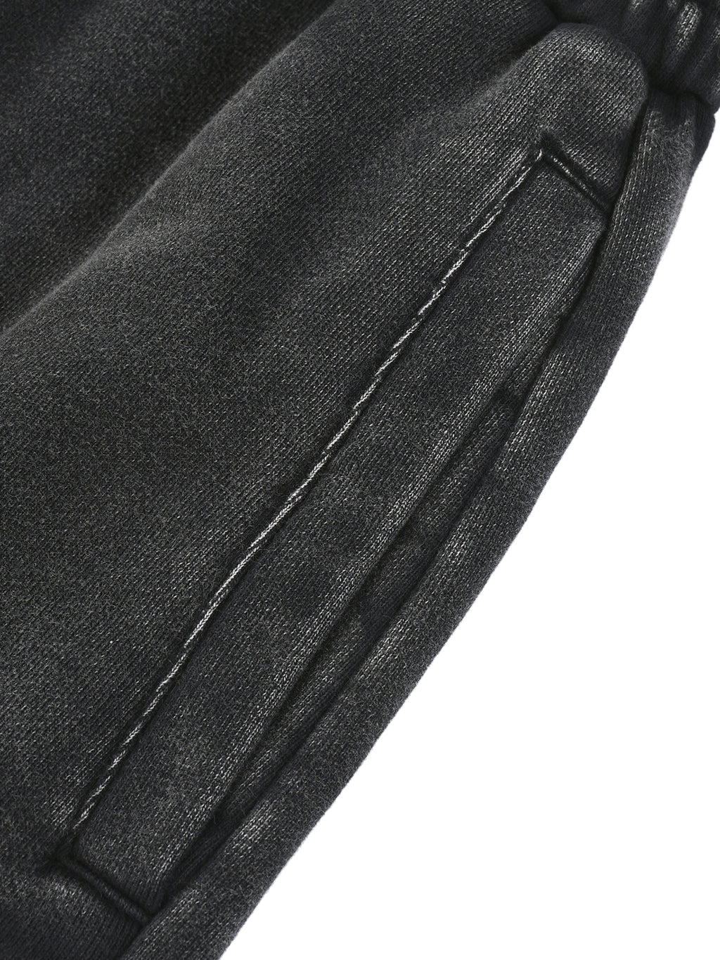 Faded Black Heavyweight ANASTASIS Sweatpants