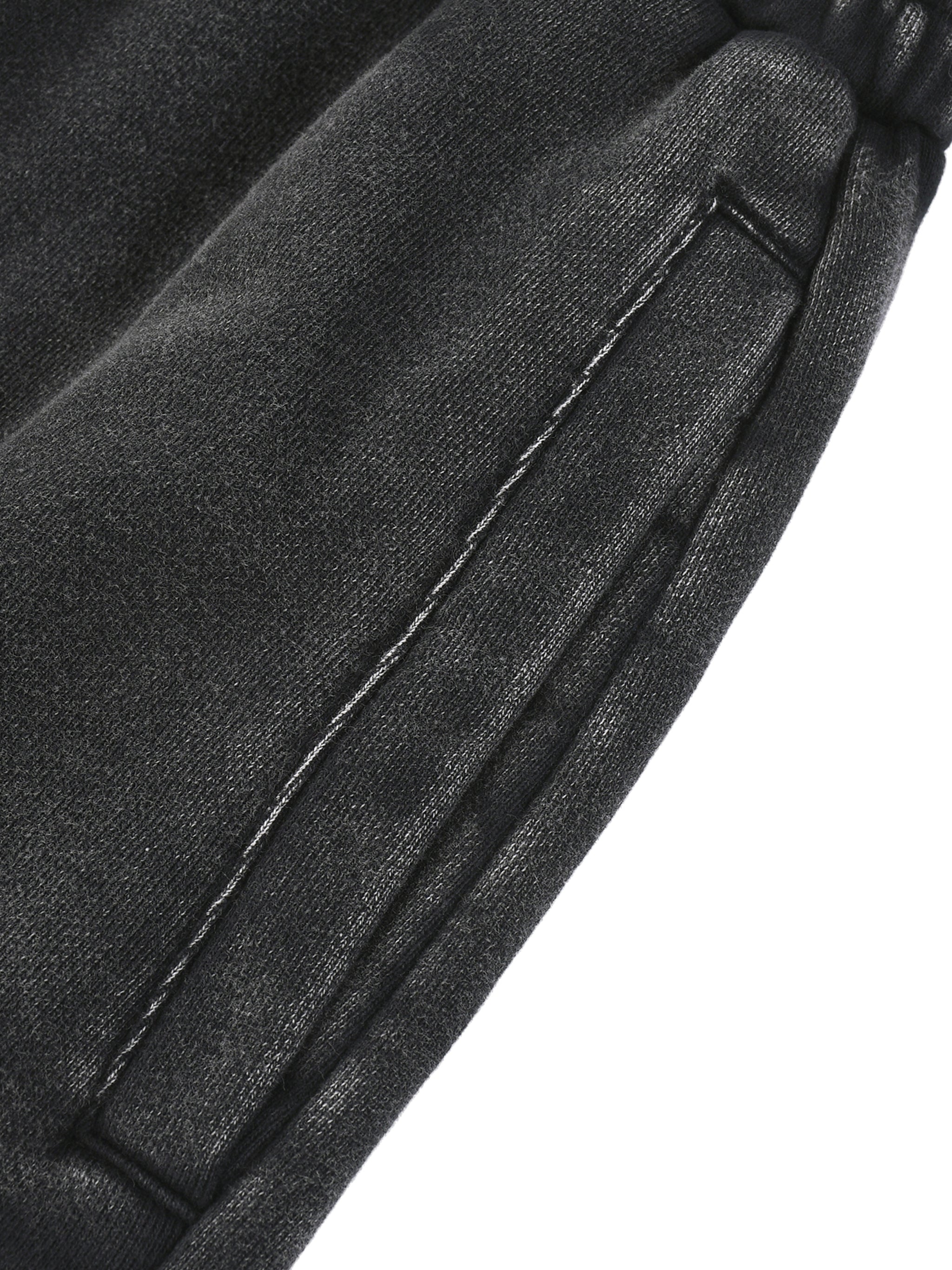 Faded Black Heavyweight ANASTASIS Sweatpants
