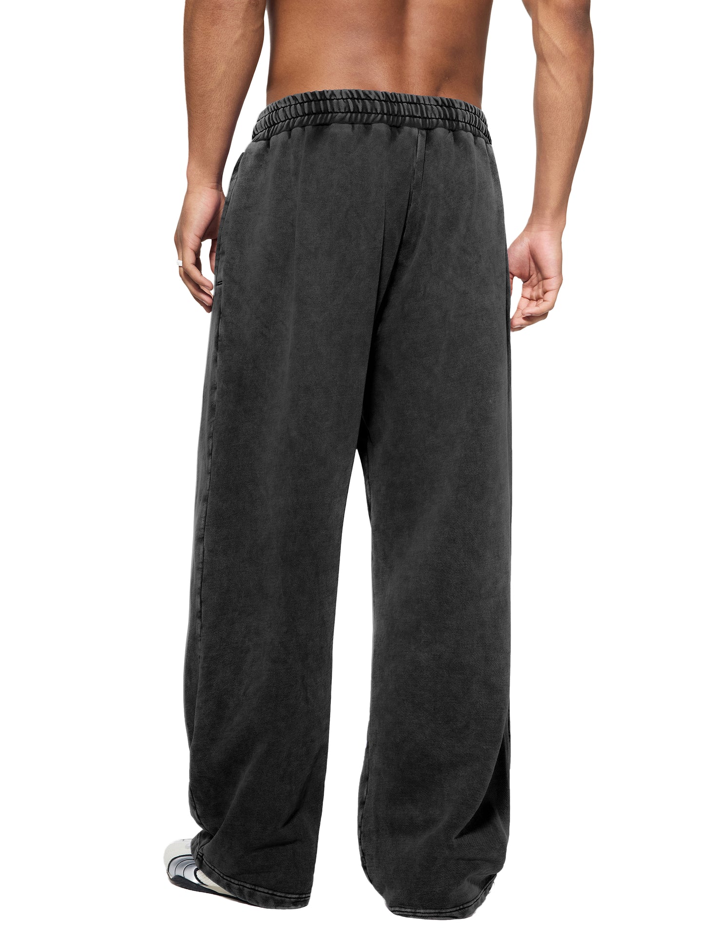 Faded Black Heavyweight ANASTASIS Sweatpants